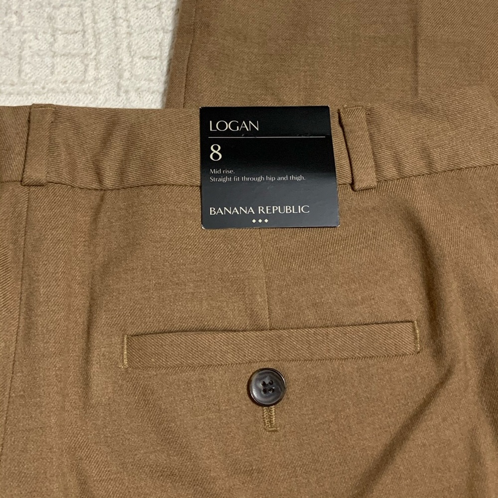 Brown Dress Pant Size 8